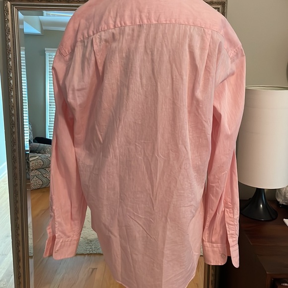 Ermenegildo Zegna Soft Linen Long Sleeve Button Up w Front Pocket - Picture 7 of 13